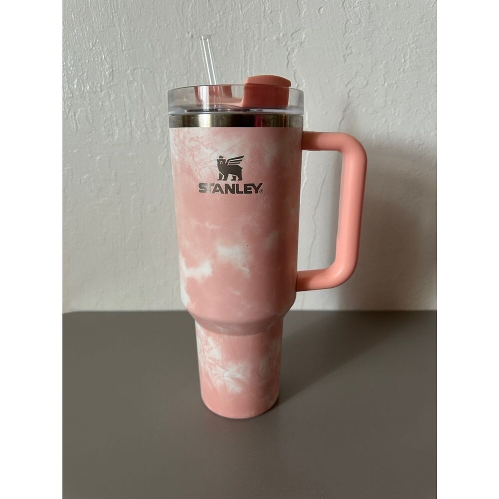 Stanley Peach tie dye 40 oz tumbler